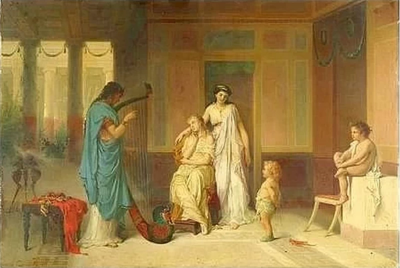 Pierre Olivier Joseph Coomans - Il musicista egiziano